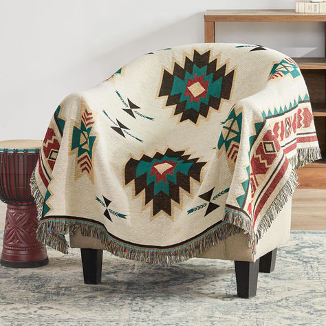 Touchat Native American Blanket Boho Throw Blanket for Sofa and Bed, Mexican Decorative Farmhouse Blanket, Southwest Decor Woven Blanket, Aztec Throw Blankets Bohemian with Tassel(Wine,50×60 inch)  https://amzn.to/3Awgg6U Farmhouse Blanket, Blanket Western, Western Blankets, Native American Blanket, Southwest Blankets, Farmhouse Blankets, Western Bedroom Decor, Aztec Blanket, Boho Throw Blanket