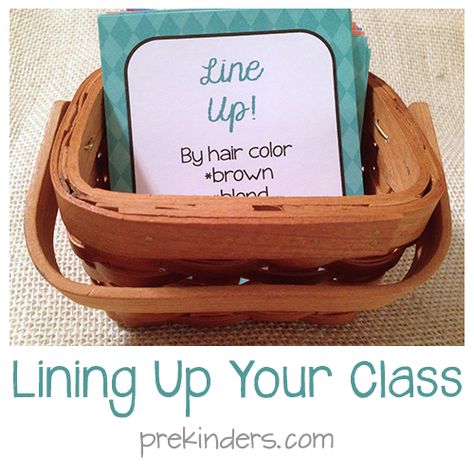 Ideas for Lining Up Your Class - has a freebie with cards to use for creative ways to line up. Preschool Transitions, Classroom Management Preschool, Teaching Classroom Management, Prek Classroom, Classroom Procedures, Classroom Behavior Management, Classroom Organisation, Lining Up, Grande Section