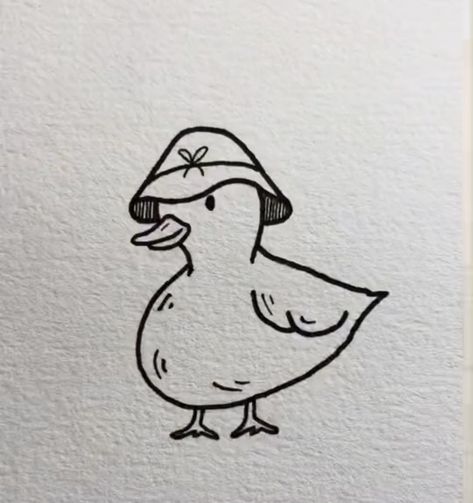 Cartoon Goose Tattoo, Funny Duck Tattoo, Cute Duck Tattoo, Pigeon Tattoo, Cowboy Hat Tattoo, Chef Tattoo, Matching Friend Tattoos, Duck Tattoos, Mulan Mushu