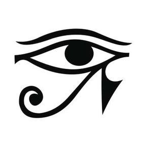 Eye Of Rah, Eye Of Ra Tattoo, Egyptian Eye Tattoos, Simbolos Tattoo, Horus Tattoo, The Eye Of Horus, Egyptian Eye, Ancient Egyptian Symbols, Egypt Tattoo