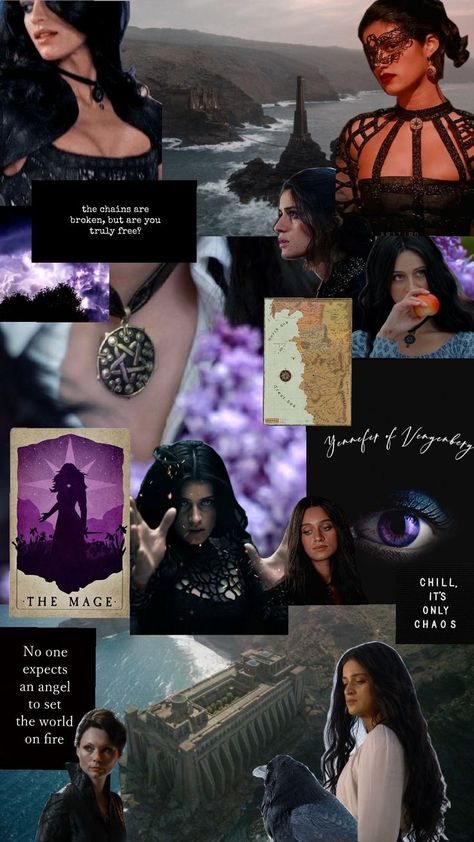 Yennefer of Vengerberg - your fav mage🔮👸🏻✨️♠️💜 Yennefer Of Vengerberg, World On Fire, Movie Costumes, Fantasy Concept Art, The Witcher, Movie Tv, Concept Art, Halloween