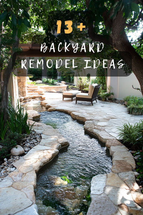 Dreaming of a backyard makeover? Click to discover 13 top remodel ideas that will turn your outdoor space into a paradise! 🌿🌼 #BackyardRemodel #OutdoorSpace #GardenParadise #HomeImprovement #YardIdeas Backyard Makeover Before And After, Backyard Remodel Ideas, Large Backyard Ideas, Backyard Makeover On A Budget, Makeover Before And After, Backyard Remodel, Large Backyard, Backyard Makeover, Make Memories