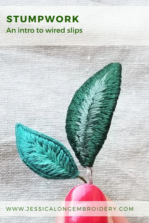 Textile Art Techniques, Couching Stitch, Dimensional Embroidery, Modern Hand Embroidery Patterns, Long And Short Stitch, Advanced Embroidery, 3d Elements, Embroidery Leaf, Digital Embroidery Patterns