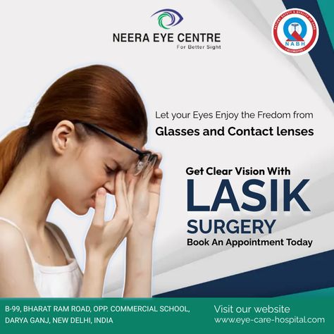 Book Your appointment today ! Call Us: +91 8448448417 Website : www.eye-care-hospital.com . . #drneeraAgrawal #eyeclinic #eyehospital #neeraeyecare #neeraeyecarehospital #eyehospitalindelhi #eyespecialist #Eyespecialistindelhi #cataractsurgeon #lasiksurgery #eyecare #eye #hospital #daryaganj #eyeclinic #eyehealth #eyecheckup #eye #eyedoctor #eyesight #regularcheckup #eyeclinic #eyeclinicindia #eyecare #Lasik #LasikSurgery #lasiktreatment #daryaganj #newdelhi Eye Specialist, Lasik Eye Surgery, Eye Surgeon, Laser Eye Surgery, Lasik Surgery, Eye Hospital, Eye Center, Doctors Day, Care Hospital