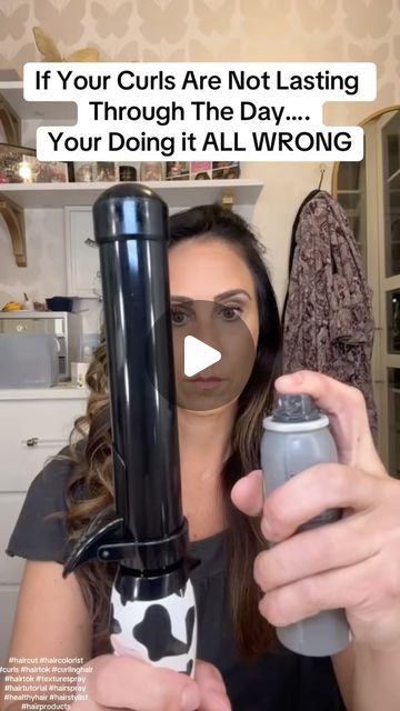 Infiniti Pro Conair Curls Tutorial, How To Make Your Curls Stay All Day, Curling Hair That Doesnt Hold Curl, Getting Curls To Hold, Spiral Curls With Curling Iron, How To Hold A Curl In Hair, How To Curling Iron, Best Hairspray To Hold Curls, How To Pin Curls After Curling