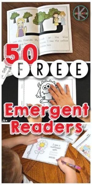 Emergent Readers Free, Emergent Readers Kindergarten, Easy Reader Books, Sight Word Readers, Kindergarten Reading Activities, London Bucket List, Kindergarten Books, Kindergarten Lesson Plans, Kindergarten Lessons