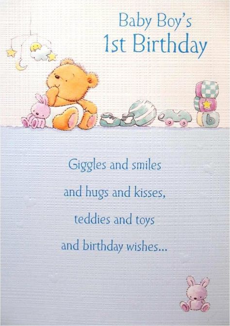 Happy 1st Birthday Boy Quotes, Quotes For Baby Boy, Birthday Wishes Poems, First Birthday Quotes, 1st Birthday Quotes, Quotes For Baby, Happy 1st Birthday Wishes, 16th Birthday Quotes, Birthday Card Message