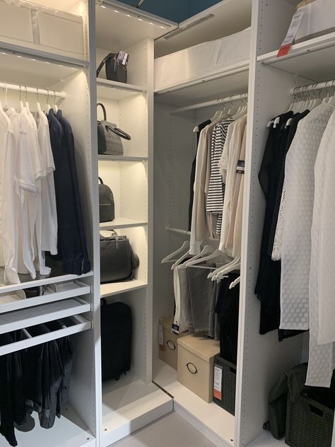 Wardrobe Clothes Aesthetic, Different Wardrobe Aesthetics, Dressing Well Aesthetic, Simple Closet Aesthetic, Wardrobe Full Of Clothes Aesthetic, Closet Of Clothes Aesthetic, Pretty Wardrobe Closets, Wardrobe Astethic, Wardrobe Inspo Closet