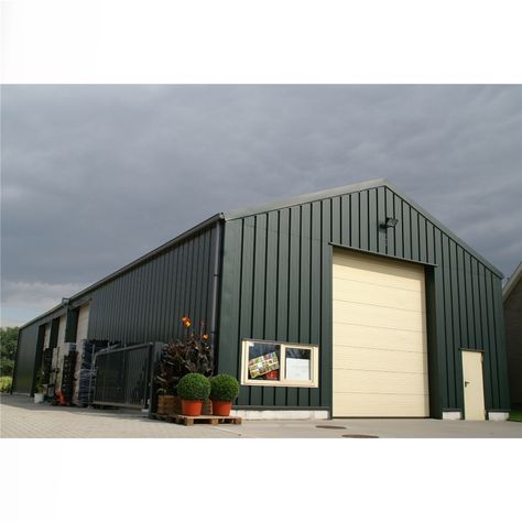 Low Cost Industrial Shed Designs Prefab Steel Metal Frame Workshop Shed - Buy Metal Workshop Shed,Steel Metal Workshop,Industrial Shed Product on Alibaba.com Industrial Shed Design Exterior, Industrial Shed Design, Warehouse Design Exterior, Shed Designs, Metal House Plans, Workshop Shed, Industrial Sheds, Warehouse Office, Steel Structure Buildings