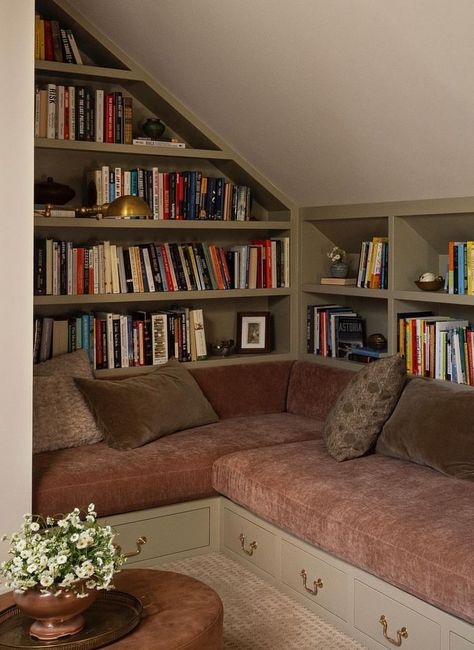 Cozy Reading Chair, Slanted Walls, Chair Ideas, Reading Chair, Up House, Cozy Reading, Dream House Interior, General Contractor, House Room