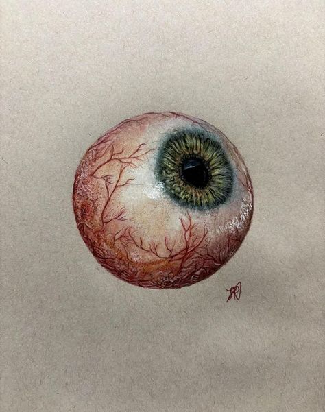 I AM AN ARTIST | I just finished this eyeball drawing and I actually like it 🥰 Took me 3 hours to draw and it’s drawn using Prismacolor Colored Pencils on strathm... | Facebook How To Draw Eyeballs, Eyes Drawing With Pencil Colour, How To Draw Eyeball, Iris Art Eye, How To Draw An Eyeball, Eye Ball Drawings, Eyes Drawing Colored Pencils, Eyes Color Drawing, Eyeballs Painting