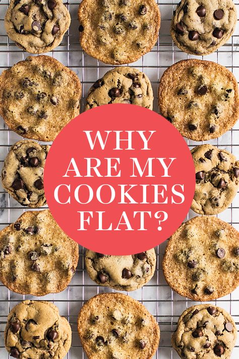 Flat Cookies, Best Soft Chocolate Chip Cookies, Fluffy Chocolate Chip Cookies, Ultimate Cookie Recipe, Thick Cookies, Make Chocolate Chip Cookies, Cookie Recipes Homemade, Soft Chocolate Chip Cookies, Baking Basics