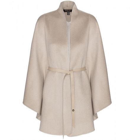 Loro Piana - Cashmere coat - An elegant everyday option. Style it with neutrals for a streamlined finish. - @ www.mytheresa.com Loro Piana Coat Woman, Loro Piana Coat, Pink Coat, Belted Coat, Loro Piana, Cashmere Coat, White Jacket, Winter Coats Jackets, Kimono Fashion