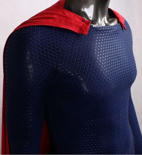 Limited Run - Man Of Steel Movie Accurate full finished suit . Display Sculpture | RPF Costume and Prop Maker Community Man Of Steel Suit, Man Of Steel Costume, Men Bodysuit, Superman Black Suit, Suit Display, Iron Man Hulkbuster, Superman Suit, Superman Costume, Superman Costumes