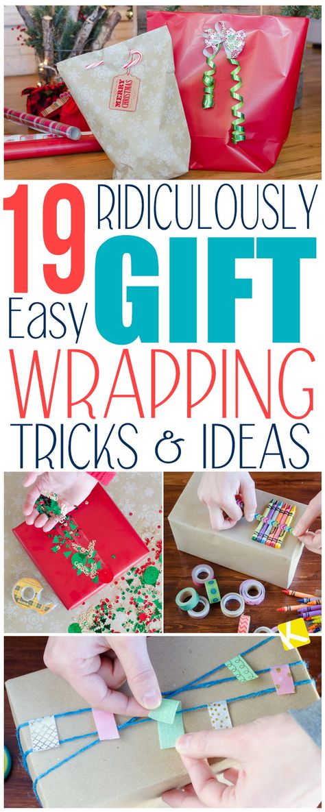 Wrapping Gifts To Look Like Something Else, Trick Gift Wrapping Ideas, Extreme Gift Wrapping, Blossom Gift Wrapping Hacks, Personalized Gift Wrapping Ideas, Gift Wrap Accessories, Cool Way To Wrap Presents, Wrapping Gifts Hacks, Easy Gift Wrap Ideas