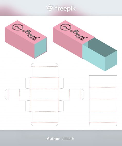 Food Packaging Design Template, Food Packaging Template, Template Box Design, Food Box Packaging Design, Box Design Package, Creative Box Packaging, Packaging For Food, Box Packaging Templates, Packaging Die Cut