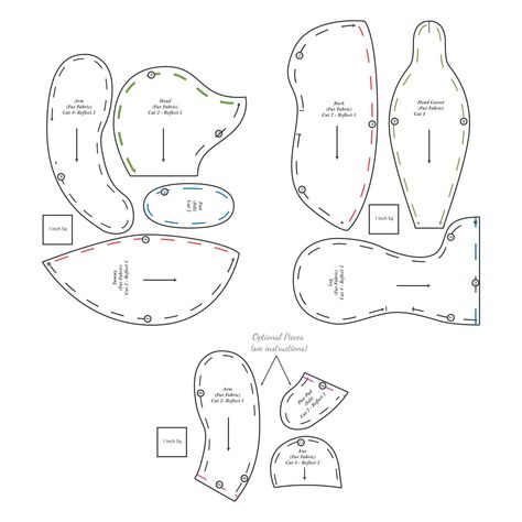 Printable Small Teddy Bear Sewing Pattern Teddy Bear Printables Templates, Free Teddy Bear Pattern Sewing Diy, Tiny Bear Sewing Pattern, Sewing Projects Teddy Bear, Memory Bears Pattern Free Printable Easy, Sewing Teddy Bear Pattern Free, Printable Teddy Bear Pattern Templates, Vintage Teddy Bear Patterns Free Printable, Free Christmas Sewing Patterns Printables