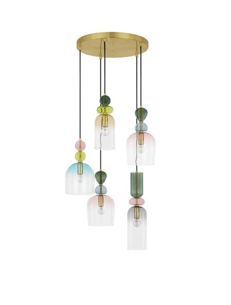 Ceiling Mounted Lights, Dark Green Blue, Blown Glass Chandelier, Recessed Ceiling Lights, Recessed Wall Lights, Multi Pendant, Extension Ideas, Dimmable Lamp, Glass Lamp Shade