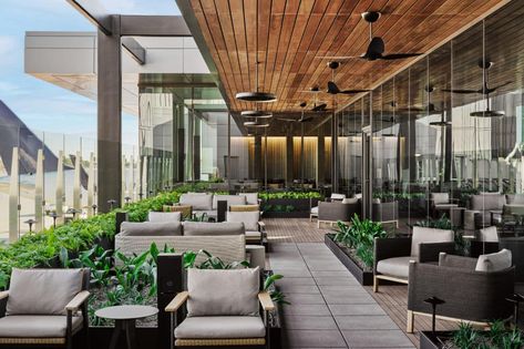 Largest Centurion Lounge Opens at Hartsfield-Jackson with Amazing Amenities Centurion Lounge, Airport Lounge, American Express, Outdoor Lounge, International Airport, Atlanta, Lounge