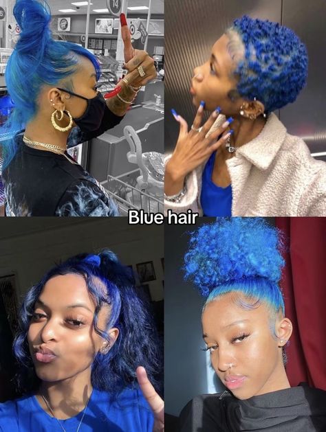 Pink Dyed Hair, Adore Hair Dye, Finger Waves Short Hair, Black Hair Updo Hairstyles, Cute Hair Colors, Feed In Braids Hairstyles, Dyed Hair Inspiration, Cute Box Braids Hairstyles, Dyed Natural Hair