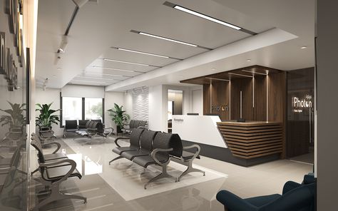 Medical Center Interior Design, Medical Center Interior, Medical Office Interior, Medical Clinic Design, Hospital Design Architecture, Doctor Office Design, Office Cabin Design, Healthcare Interior Design, Vray Render