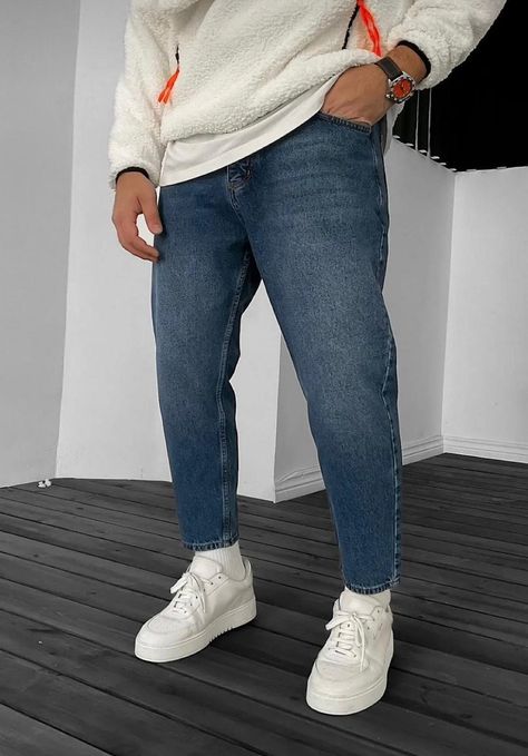 Step back into the '90s with these vintage-inspired baggy retro jeans for men! Embrace that effortlessly cool style with these high-waisted, loose-fit jeans that scream retro chic. İf you have any question just text us!! Experience comfort and style together with this Jeans. To order add it to your cart now and enjoy pleasant shopping! Boyfriend Jeans For Men, Boyfriend Jeans Outfit Men, Men’s Baggy Jeans Outfit, Boyfriend Pants Outfit, Style Boyfriend Jeans, Tapered Jeans Men, Bf Jeans, Boyfriend Jeans Outfit, Boyfriend Jeans Style