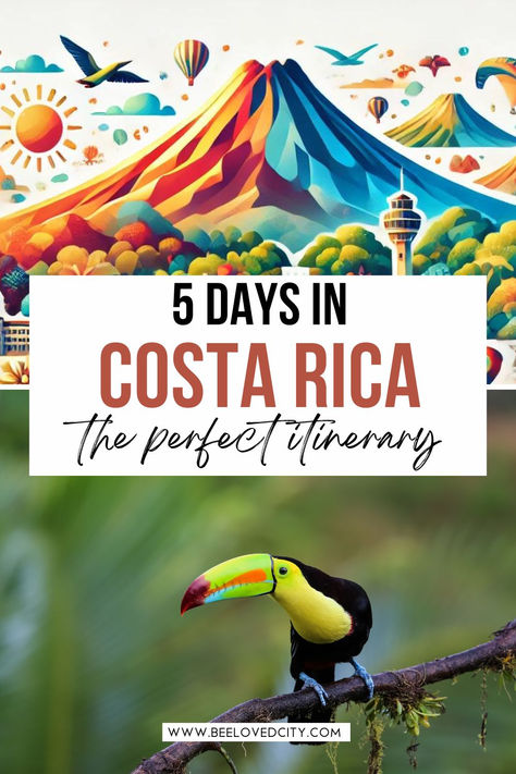 In this article, you’ll find the perfect itinerary for 5 days in Costa Rica. If you are planning a trip to Costa Rica and are looking for the best places to visit, this will be perfect.
Costa Rica travel itinerary, Costa Rica travel tips, Costa Rica travel activities, Costa Rica  things to do, Costa Rica travel inspiration, what to do in Costa Rica in 5 days, itinerary for Costa Rica Best Costa Rica Itinerary, Costa Rica Trip Itinerary, Must See In Costa Rica, Costa Rica Excursions, Costa Rica Map Illustration, Tulemar Resort Costa Rica, 5 Days In Costa Rica, Best Places To Visit In Costa Rica, Costa Rica Fishing