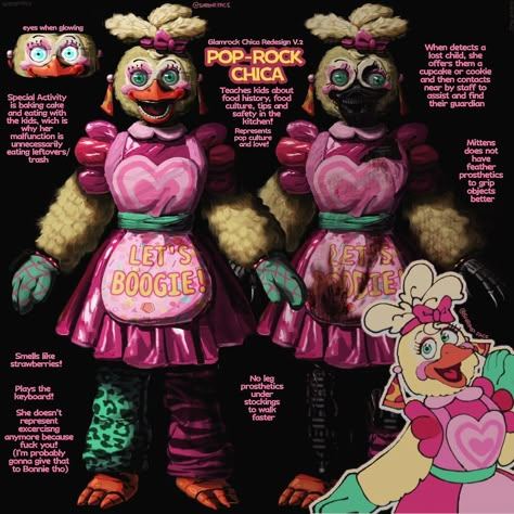 SHRIMP FACE‼️On Twitter Fnaf 80s Style, Realistic Artstyle, Fnaf Redesigns, 2010 Nostalgia, Fnaf Animatronics, Glamrock Chica, Fnaf Oc, Animatronic Fnaf, Fnaf Movie