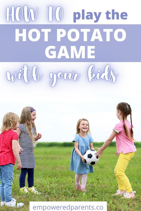 Children love to play the hot potato game. It is educational and super fun! Children get to move around and release some energy all the while building their motor skills. Here are some fun variations of hot potato game your kids will love! hot potato game ideas | hot potato game song | hot potato game | Pass The Potato Game, Tomato Challenge Game, Hot Potato Game Ideas, Hot Potato Game, Potato Games, Outdoor Kindergarten, Outside Activities For Kids, Gift Games, Boredom Busters For Kids