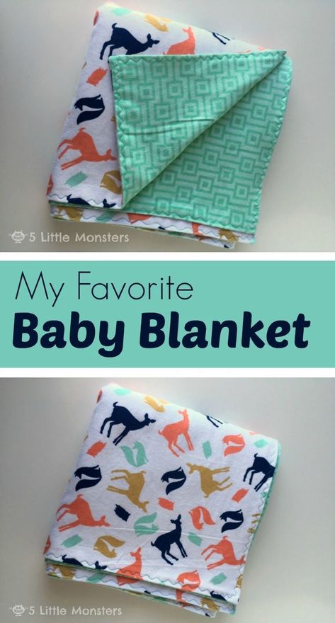 Baby Blanket Tutorial, Diy Baby Blanket, Flannel Baby Blankets, Easy Baby Blanket, Blanket Diy, Baby Sewing Projects, Beginner Sewing Projects Easy, Quilt Baby, Baby Projects