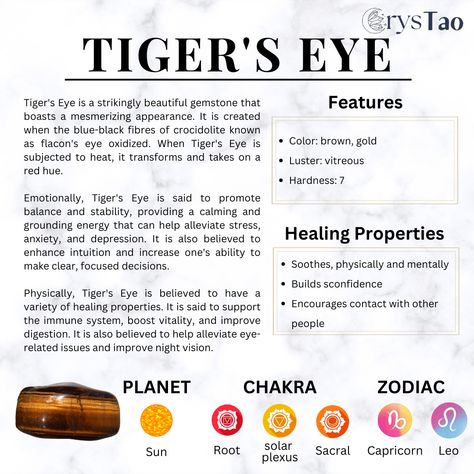 Tiger Eye Meaning Crystal Healing, Tigers Eye Magical Properties, Tiger’s Eye Crystal Meaning, Tiger’s Eye, Tiger Eye Crystal Meaning, Tigers Eye Properties, Tigers Eye Meaning, Tigers Eye Chakra, Nya Core