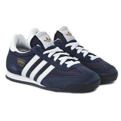 adidas dragon Mens Originals Trainers Uk Size 7 - 12 G50919 NAVY WHITE MET GOLD | eBay Adidas Dragon, Navy White, Navy And White, Men's Shoes, Size 7, Adidas, Navy, The Originals, Gold