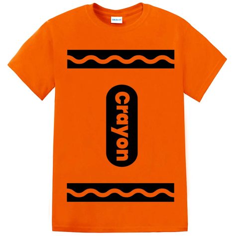 Crayon Tshirt, Costume Ideas For Teachers, Tshirt Halloween Costumes, Great Costume Ideas, Costume For Men, Store For Kids, Clever Halloween Costumes, Get Active, Group Halloween Costumes