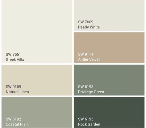 Green And Cream Color Scheme, Olive Beige Living Room, Sand And Sage Color Palette, Sage Green Bedroom Colour Palettes Accent Wall, Greens And Neutrals Palette, Olive Green Farmhouse Living Room, Sage Green House Interior Color Palettes, Taupe And Green Color Palette, Olive Green Beige Bedroom