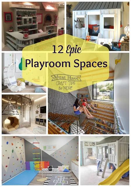 Amazingly Epic Playroom Spaces! Turn Basement Into Playroom, Epic Basement Playroom, Ultimate Basement Playroom, Basement Toy Room Play Areas, Cool Basement Playroom Ideas, Basement Playroom Makeover, Playroom Loft Ideas Upstairs, Low Ceiling Playroom Ideas, School Aged Playroom