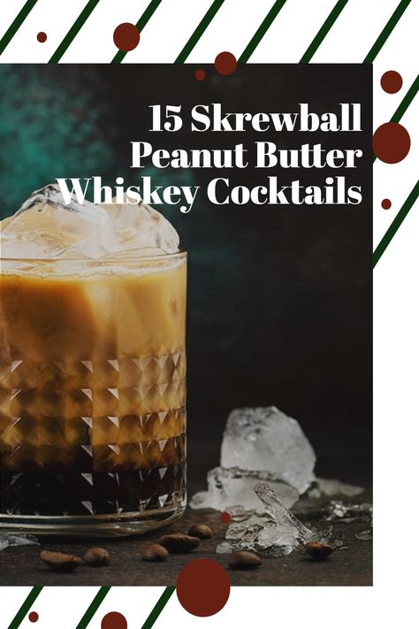 Howler Head Whiskey Cocktails, Drinks With Screwball Peanut Butter Whiskey, Screwball Whiskey Drinks Recipes, What To Mix With Peanut Butter Whiskey, Peanut Butter Jelly Cocktail, Screwball Drinks Recipes, Drinks With Skrewball Whiskey, Peanut Butter Liquor Recipes, Peanut Butter Whisky Cocktails