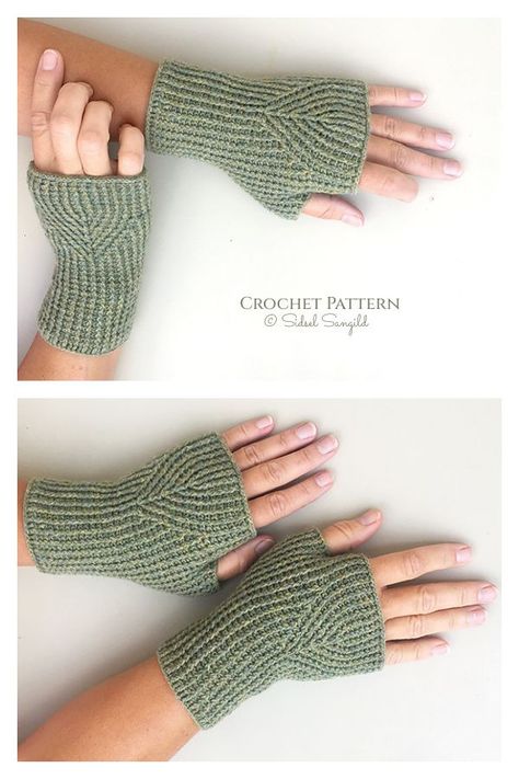 Hosta Fingerless Gloves Crochet Pattern Crochet Mitts Fingerless, Crochet Handwarmers Pattern Free, Free Knit Fingerless Gloves Pattern, Fingerless Glove Patterns Free, Knitted Gloves Fingerless, Crochet Handwarmers Pattern, Free Crochet Gloves Pattern, Crocheted Fingerless Gloves Free Pattern, Free Fingerless Gloves Crochet Pattern