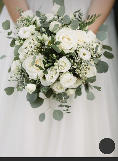 White And Green Bridal Bouquet Peonies, Wedding Posy Bouquet, White Rose Ranunculus Bouquet, Wedding Bouquets Bride Eucalyptus, Eucalyptus Wedding Bouquet Cascading, Sage Green Bride Bouquet, Bridal Bouquet Fall White, Winter Wedding Bouquets Bride, White And Green Bride Bouquet