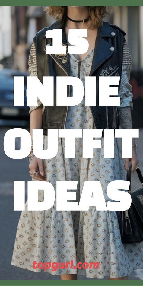 15 Effortlessly Cool Indie Outfit Ideas That’ll Make You the Star of Any Underground Gig. Gig Outfit Ideas Indie, Indie Rock Aesthetic Outfits, Indie Rock Aesthetic, Indie Outfit Ideas, Eclectic Outfit, Indie Outfits Ideas, Staying True To Yourself, Indie Rock Fashion, Indie Aesthetic Outfits