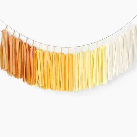 Ombre Yellow Tassel Garland Sunshine Birthday First Trip Around the Sun 1st Birthday Backdrop Summer Lemon Party Nursery Wall Decors - Etsy 1st Birthday Backdrop, Sunshine Decorations, Sunshine First Birthday, Boho Sunshine, Cupcake Shop, Orange Birthday, First Trip Around The Sun, Small Sunflower, Yellow Party