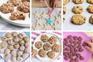 Healthy Sugar Cookies: Low-Sugar and Fun to Make Together! Cookies Oatmeal Raisin, Healthy Cookies For Kids, Oatmeal Raisin Cookies Healthy, Healthy Sugar Cookies, Easy Gingerbread Cookies, Sweet Potato Cookies, Cookies Oatmeal, Healthy Oatmeal Cookies, Healthy Chocolate Chip Cookies