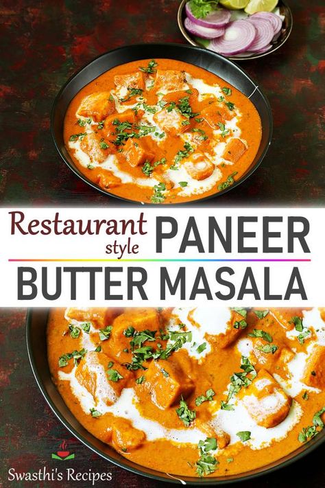 Restaurant Style Paneer Butter Masala, Butter Paneer Recipes Indian, Indian Paneer Recipes Vegetarian, Tikka Masala Paneer, Butter Panner Recipe, How To Make Paneer Butter Masala, Butter Masala Paneer, Recipes Using Paneer, Paneer Curry Recipes Indian Dishes