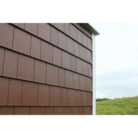 LP SmartSide Perfection Shingle Wood Siding Panel (Common: 0.375-in x 8.0-in x 48.0-in; Actual: 0.375-in x 8.0-in x 48.0-in) Vertical Siding Exterior, T111 Siding, Wood Panel Siding, Exterior Siding Options, Cedar Shingle Siding, Lp Smartside, Composite Siding, Exterior House Siding, Termite Damage