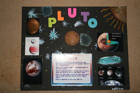 school project model planet pluto | Pluto Project | Flickr - Photo Sharing! Poster Rubric, Mars Project, Solar System Projects For Kids, Pluto Planet, Planet Project, Solar System Projects, School Age Activities, Planet Poster, Planet For Kids