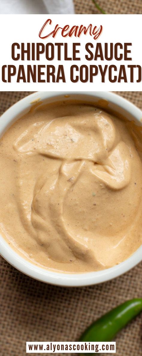 Panera Chipotle Mayo Recipe, Chipotle In Adobe Sauce Recipes, Panera Chipotle Aioli Sauce, Chipotle Salsa Cremosa Recipes, Keto Chipotle Sauce, Panera Signature Sauce Recipe, Tim Hortons Chipotle Sauce Recipe, Chipotle Alfredo Sauce, Panini Sauce Recipes