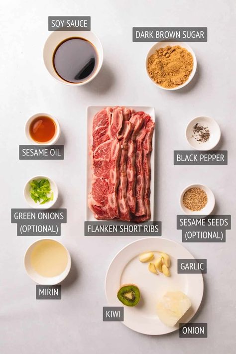 Side Dishes For Korean Short Ribs, Kalbi Short Ribs Recipe, Asian Short Ribs Slow Cooker, Flanked Beef Short Rib Recipes, Flat Short Ribs Recipe, Korean Flanken Ribs, Korean Kalbi Marinade Recipe, Short Ribs Recipe Korean Style, Korean Bbq Short Ribs Recipes