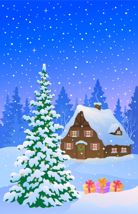 Cartoon Winter Nature background vector 04 - Vector Background free download Cartoon Winter, Winter Art Projects, Christmas Paintings On Canvas, Christmas Scenery, Illustration Noel, Christmas Phone Wallpaper, Merry Christmas Images, Christmas Snow Globes, Nature Background