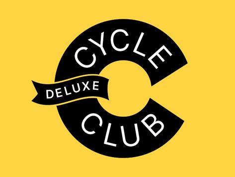 Cycle Club Logo by Roman Bejnar on Dribbble Bike Logo Cycling, Marketing Merchandise, Cycle Logo, Bike Logo, Cycling Club, Vintage Cycles, Attract Customers, I Want To Ride My Bicycle, Club Logo