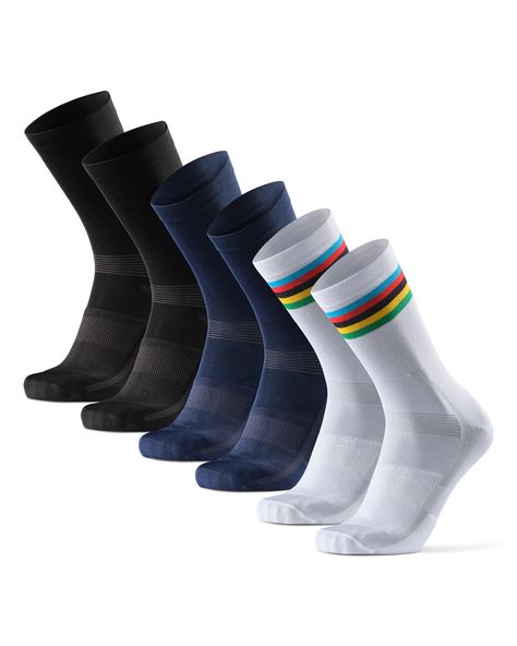 PRICES MAY VARY. Breathable Crew Socks : These crew-length cycling socks are made from breathable, lightweight Prolen to keep your feet comfortable and dry. Cushioned heel foot and toe areas ensure blister free cycling Developed for cycling: These technical bike socks will help you achieve optimal performance. Perfect for road racing, mountain biking, cycling at the gym, triathlon or biking in the city Made in Europe: Our Cycling socks are designed with Danish Ironman Athlete Anders Hofman. Ande Biking In The City, Bike Socks, Cycling Socks, Socks For Men, Athletic Socks, Road Racing, Triathlon, Mountain Bike, Crew Socks