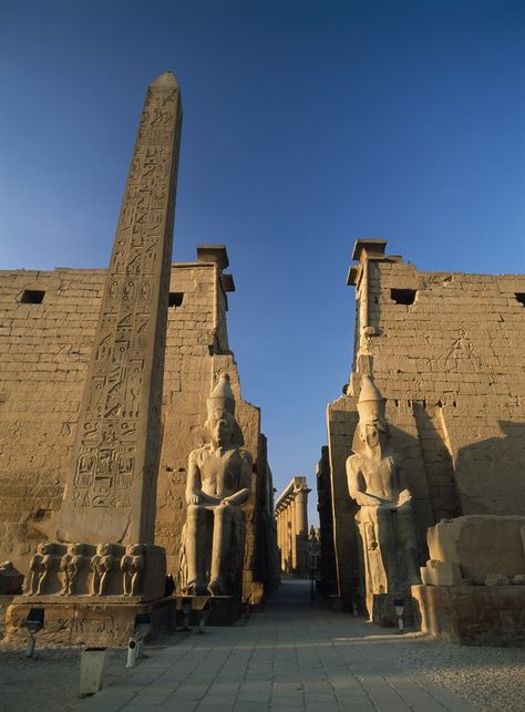 These ancient structures have been used for worship for thousands of years | archdigest.com Ancient Egyptian Temple, Anunnaki Aliens, Ancient Egyptian Architecture, Egiptul Antic, Egyptian Temple, Amenhotep Iii, Ancient Egypt History, Luxor Temple, Karnak Temple